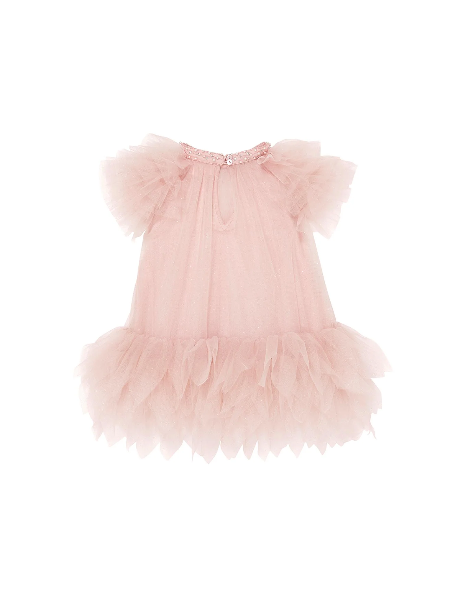 Bébé Abu Dhabi Glitter Tulle Dress - Image 3