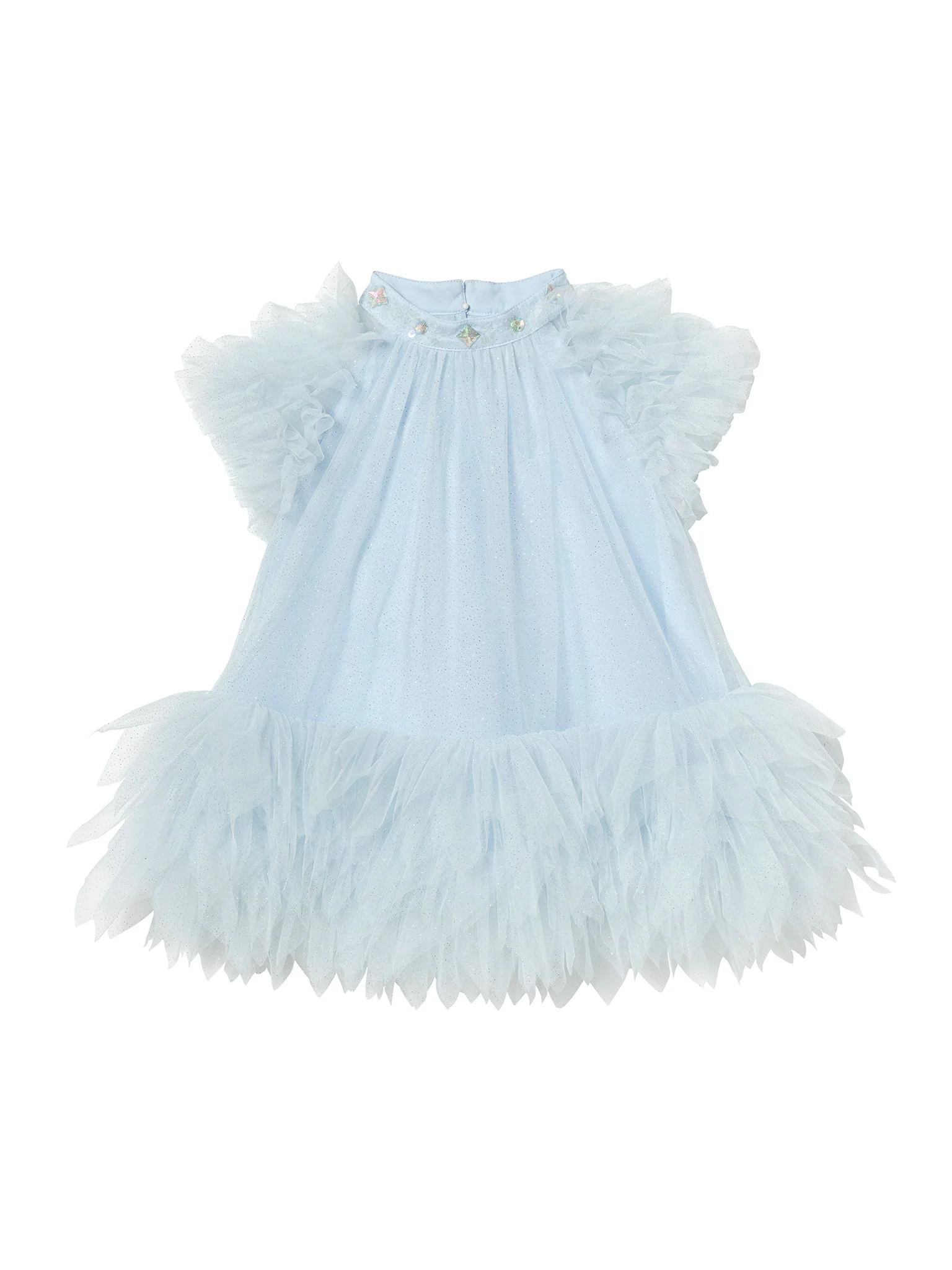 Bébé Abu Dhabi Glitter Tulle Dress