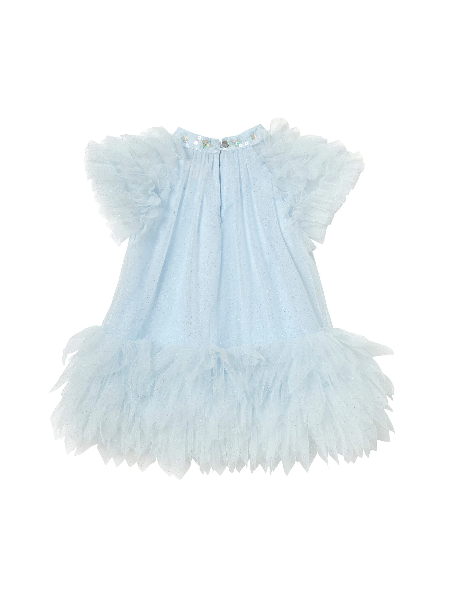 Bébé Abu Dhabi Glitter Tulle Dress - Image 3