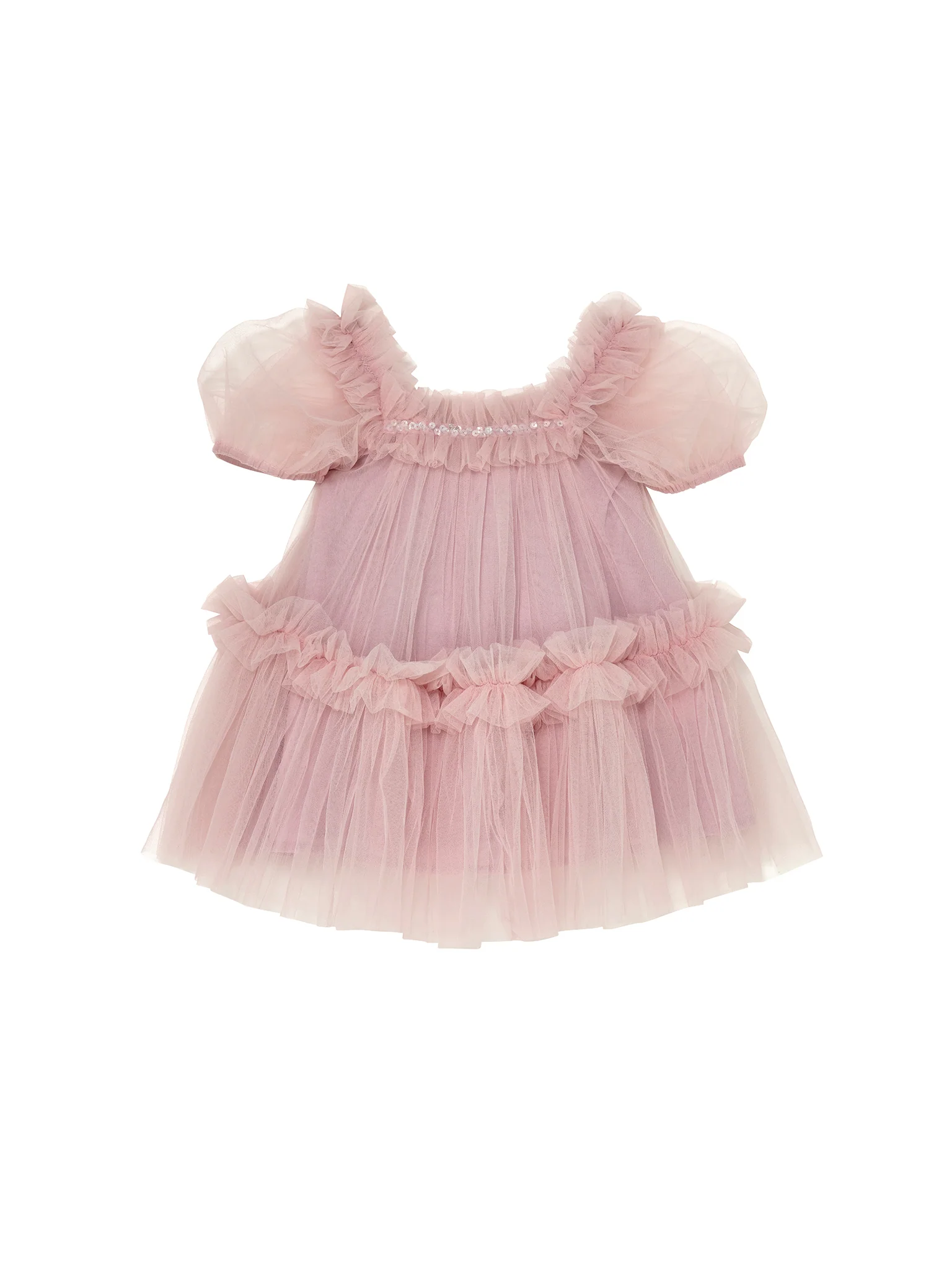 Bébé Fraisier Tulle Dress - Image 3