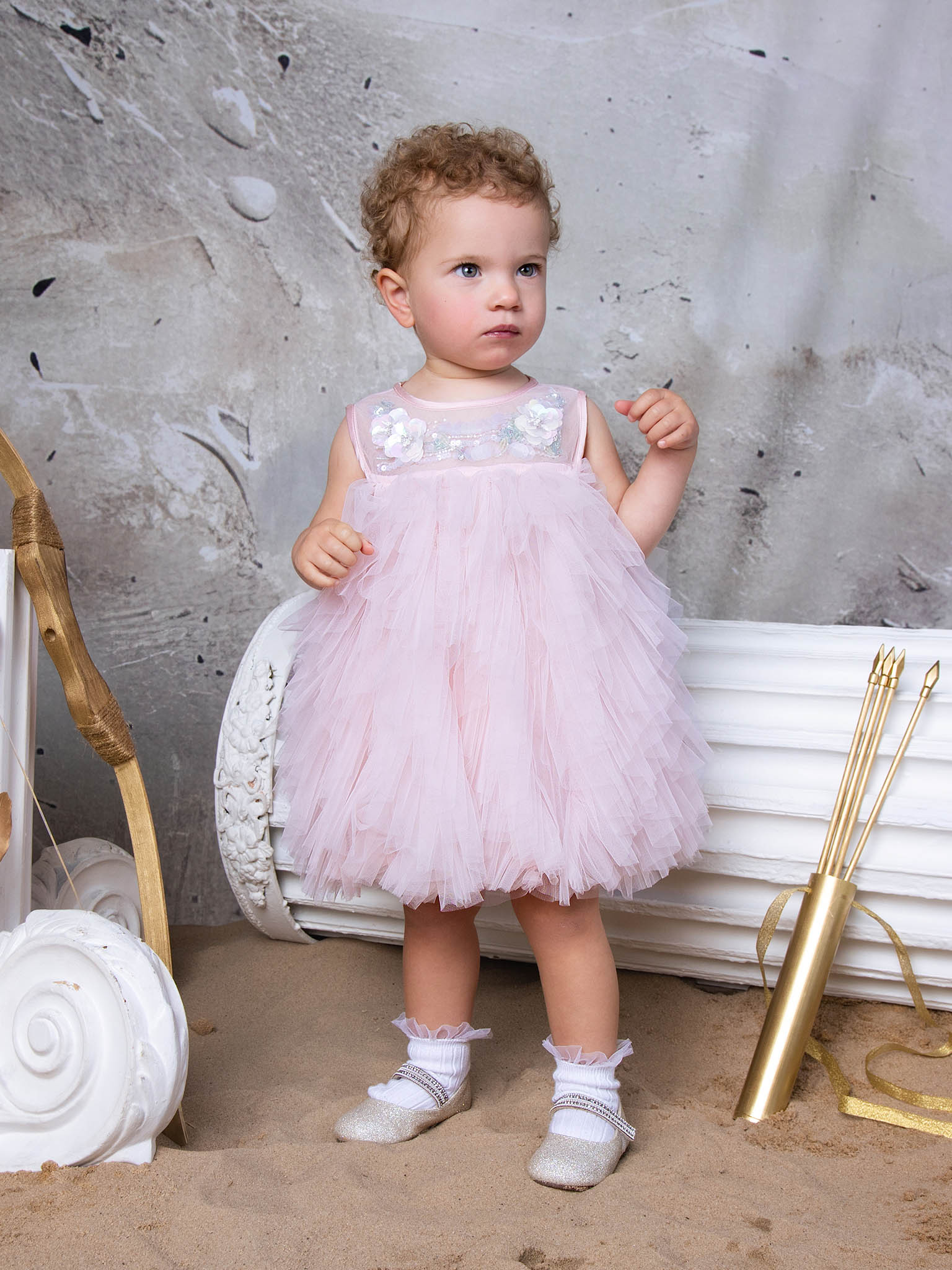 Bébé Iridescent Muse Tulle Dress - Image 2