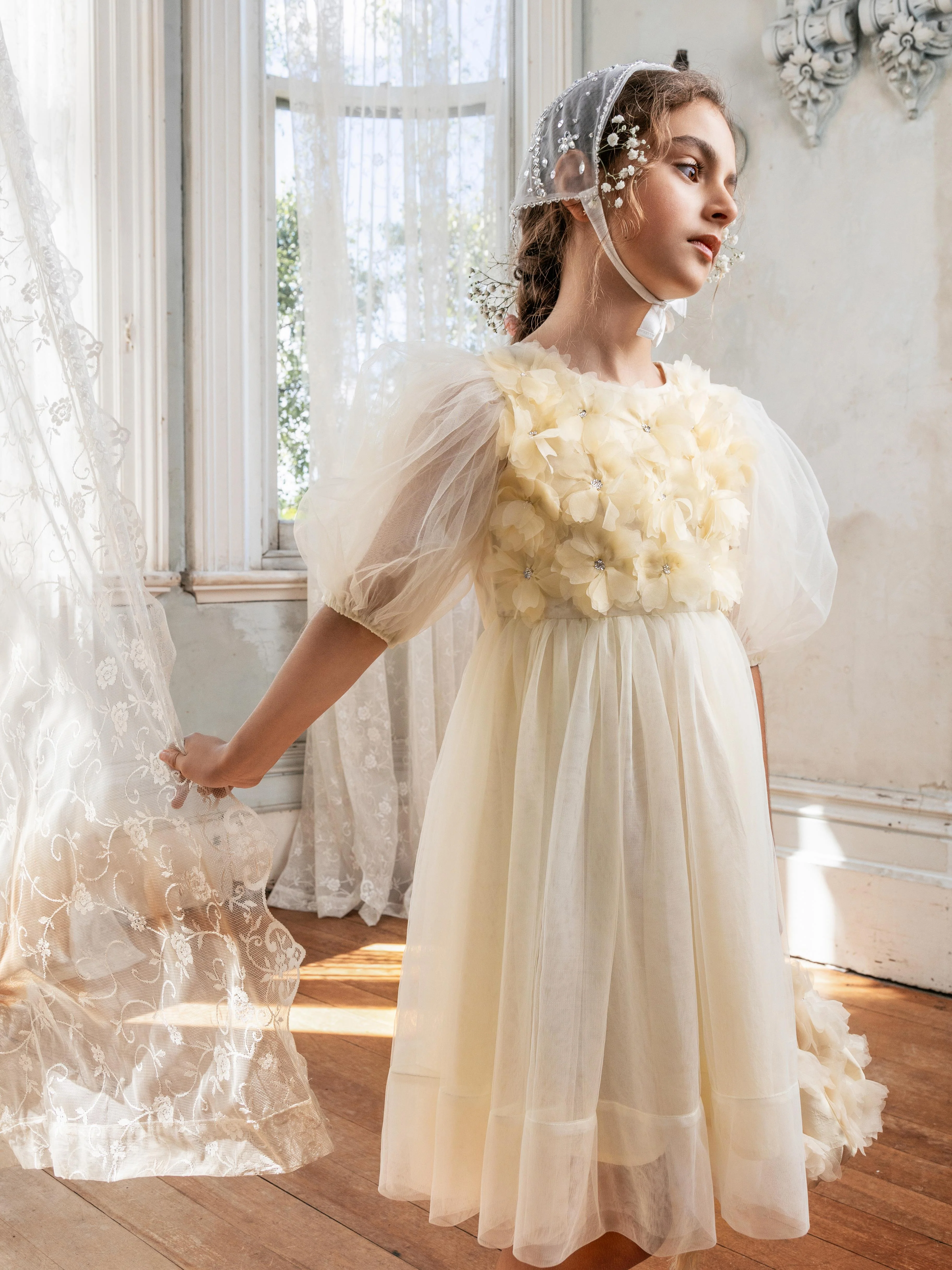 Camellia Tulle Dress - Image 2