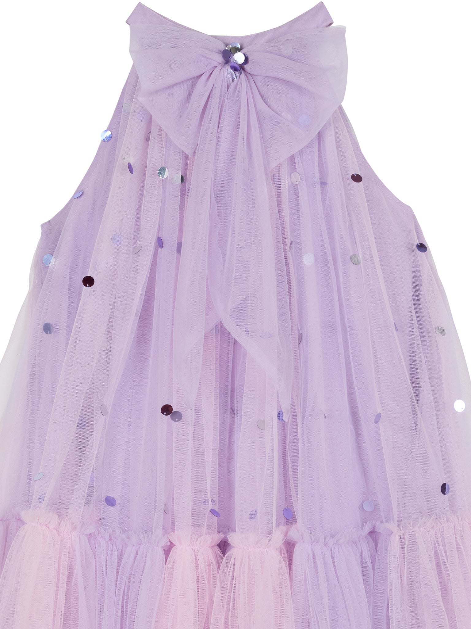 Coco Chrome Tulle Dress - Image 4