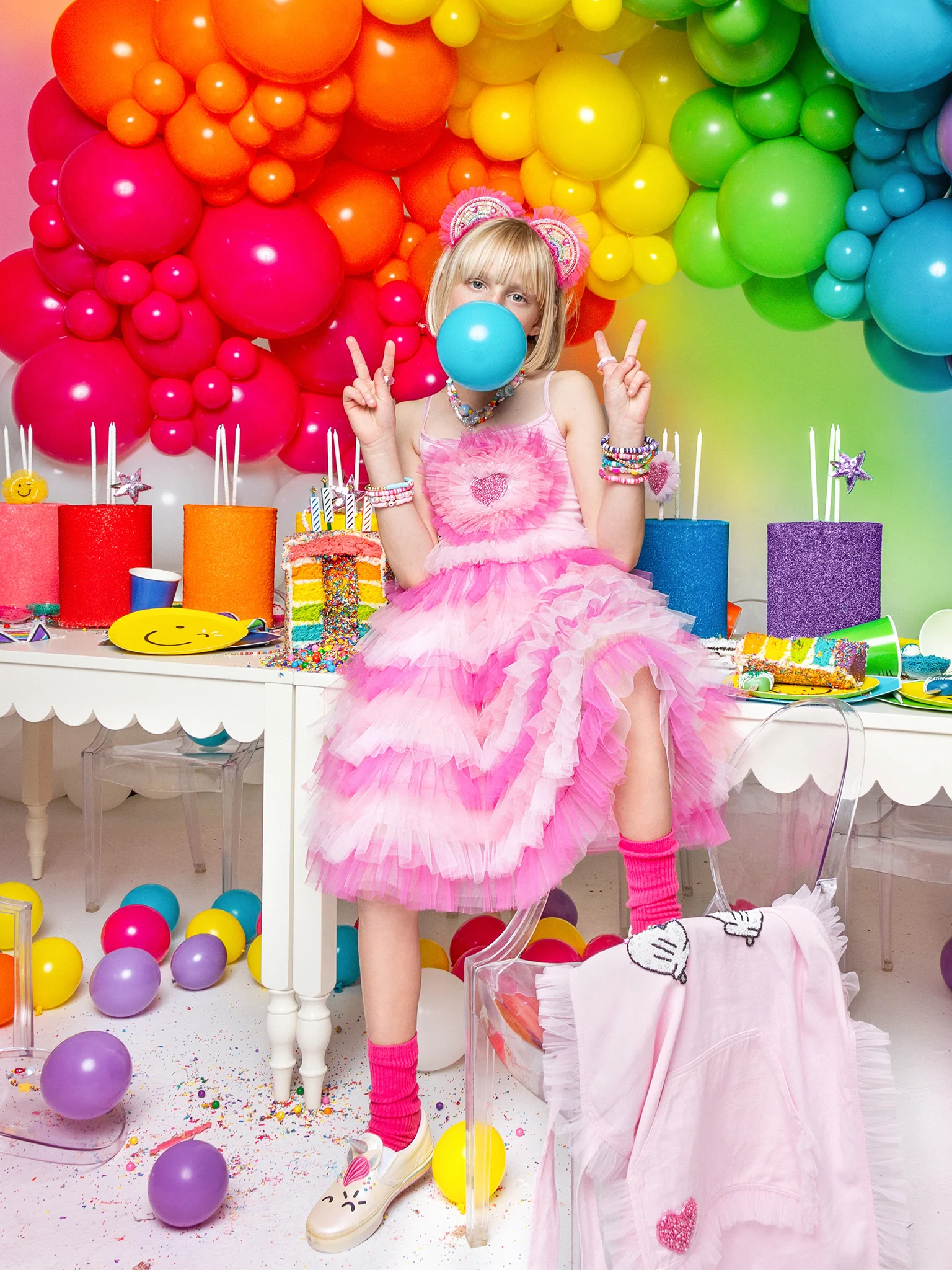 Heartburst Tutu Dress - Image 2