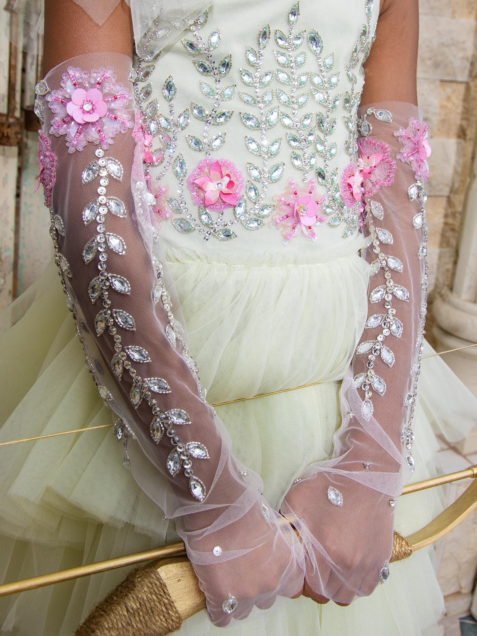 Marina Fleur Gloves - Image 4