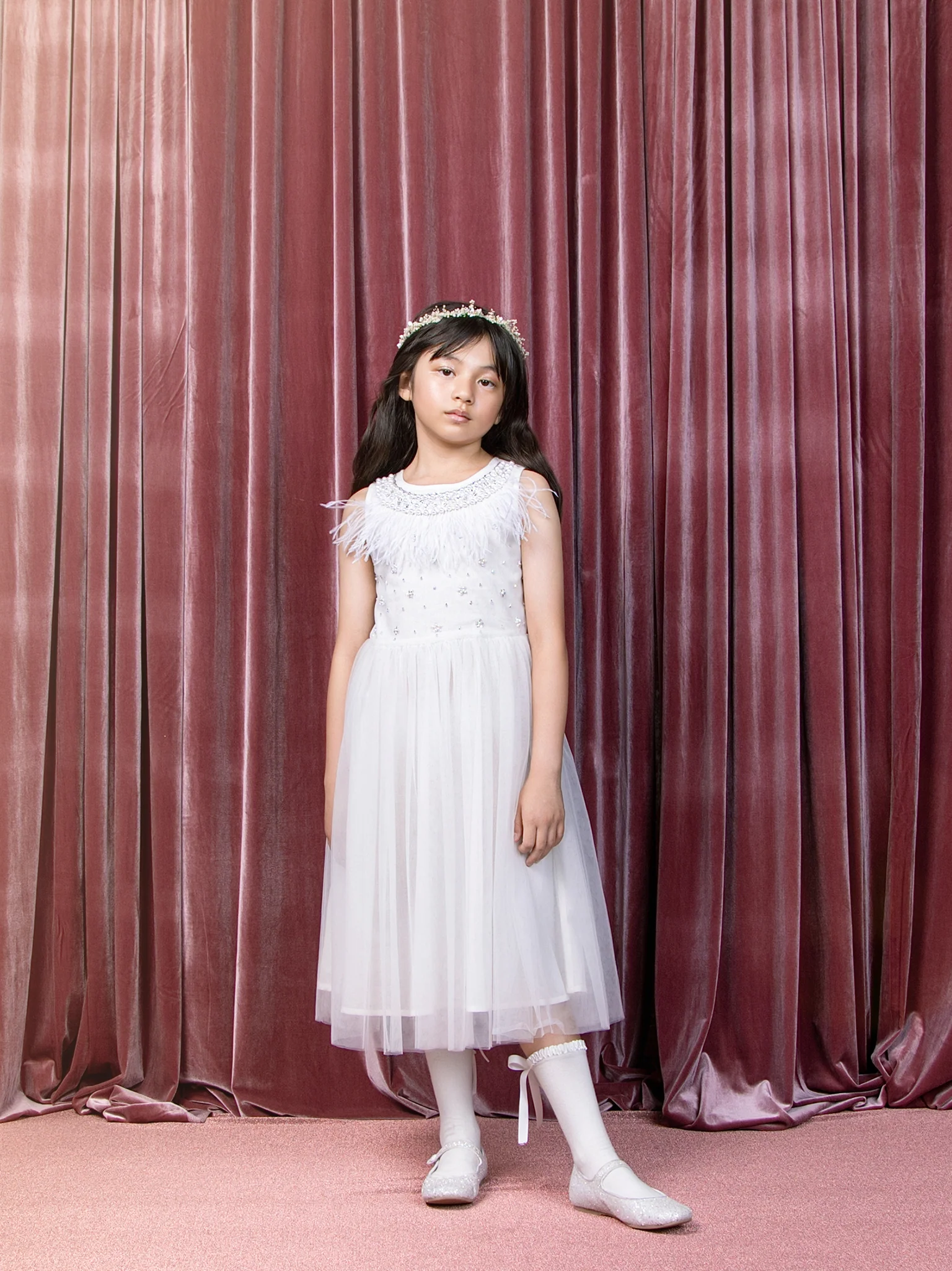 Pearl Dreams Tulle Dress - Image 2