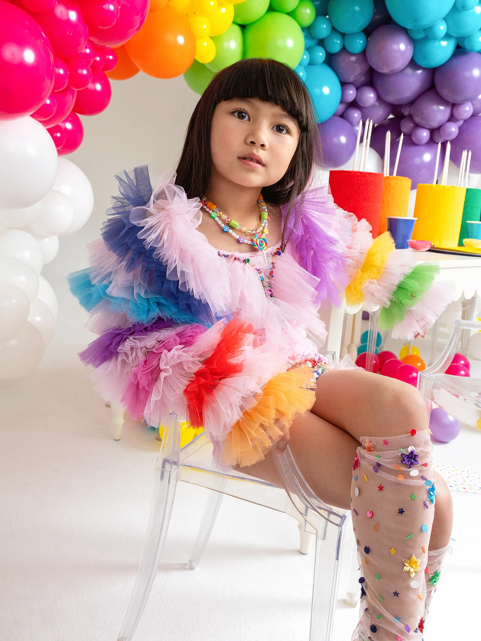 Rainbow Glow Shrug - Image 2