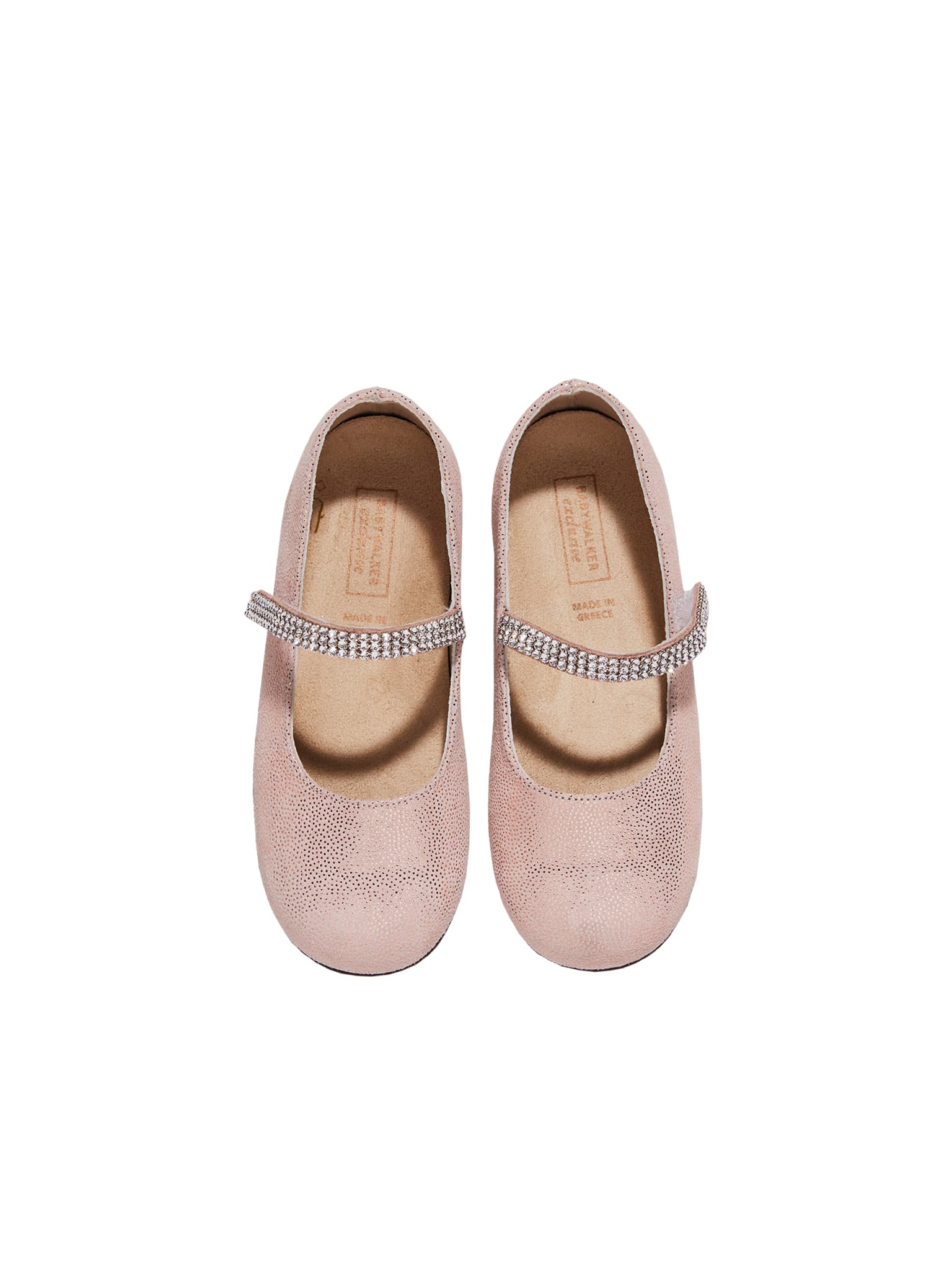Single Strap Swarovski Crystal Embellished Ballerinas - Image 3