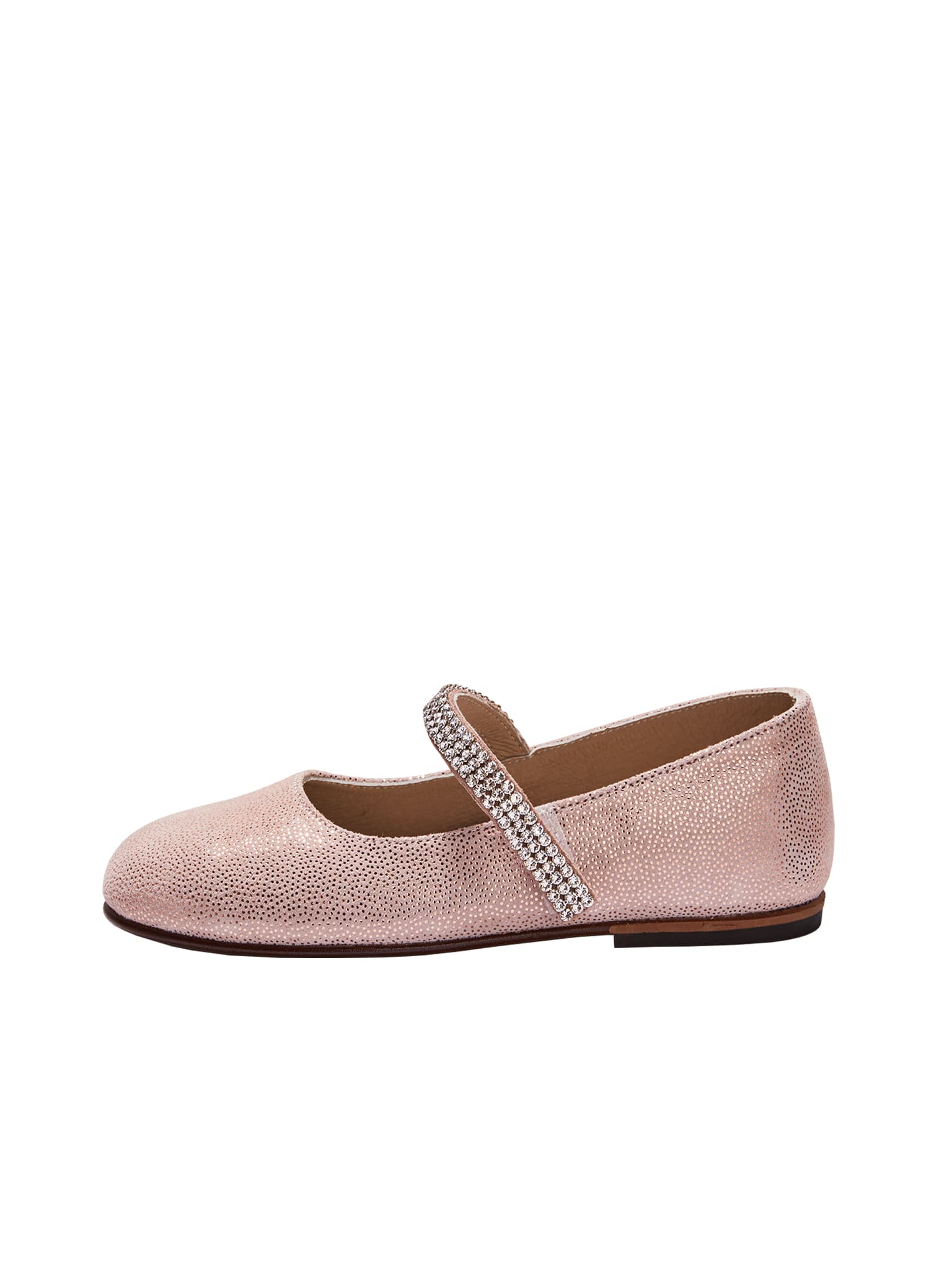 Single Strap Swarovski Crystal Embellished Ballerinas - Image 4