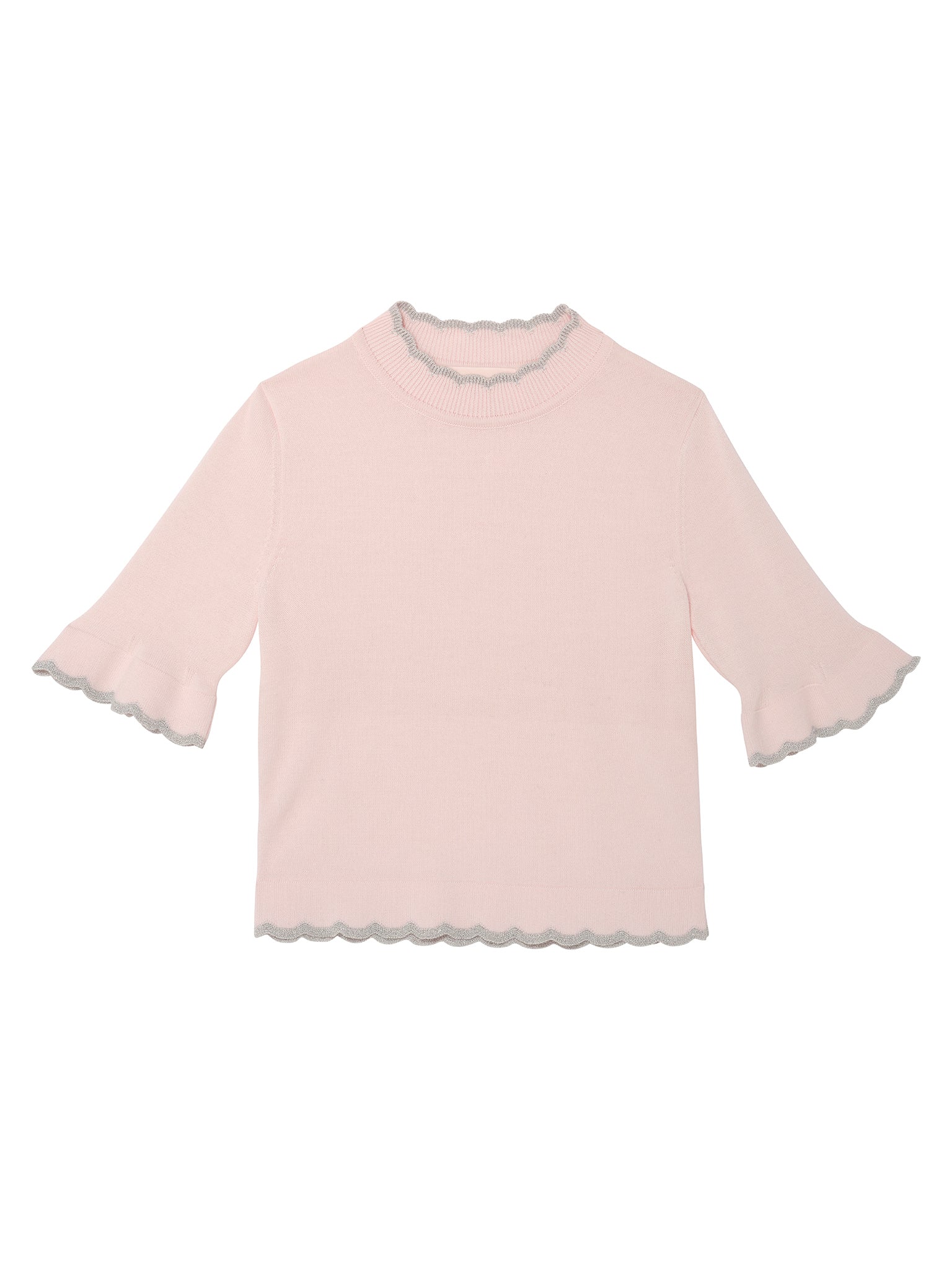 White Audrey Skirt & Pink Elysee Top Two Piece Set | Value $215 - Image 3